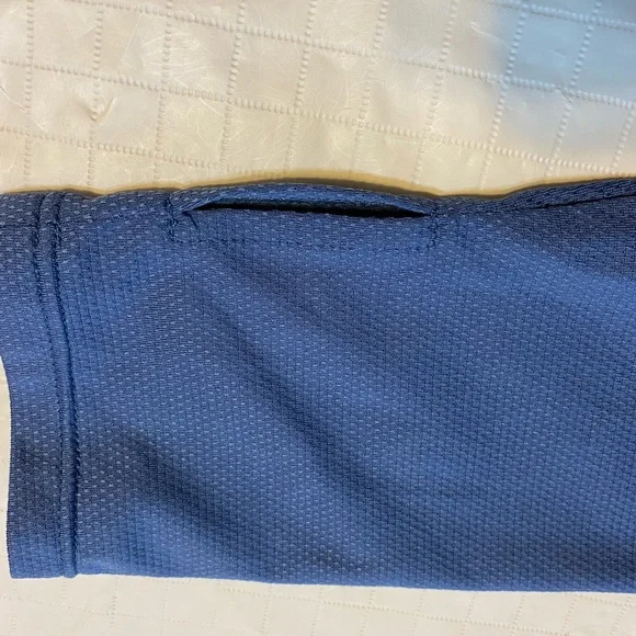 Wave Life Blue Hooded SPF 50 long sleeve tunic length medium - Picture 9 of 9